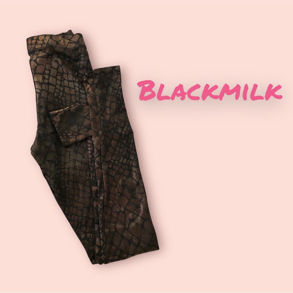 BLACKMILK CHOCODILE LEGGINGS XS